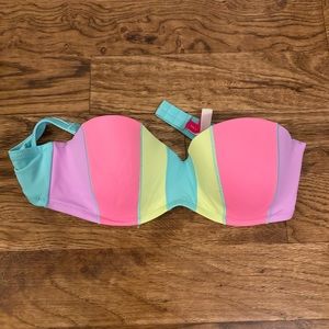 Victoria secret swim strapless top
